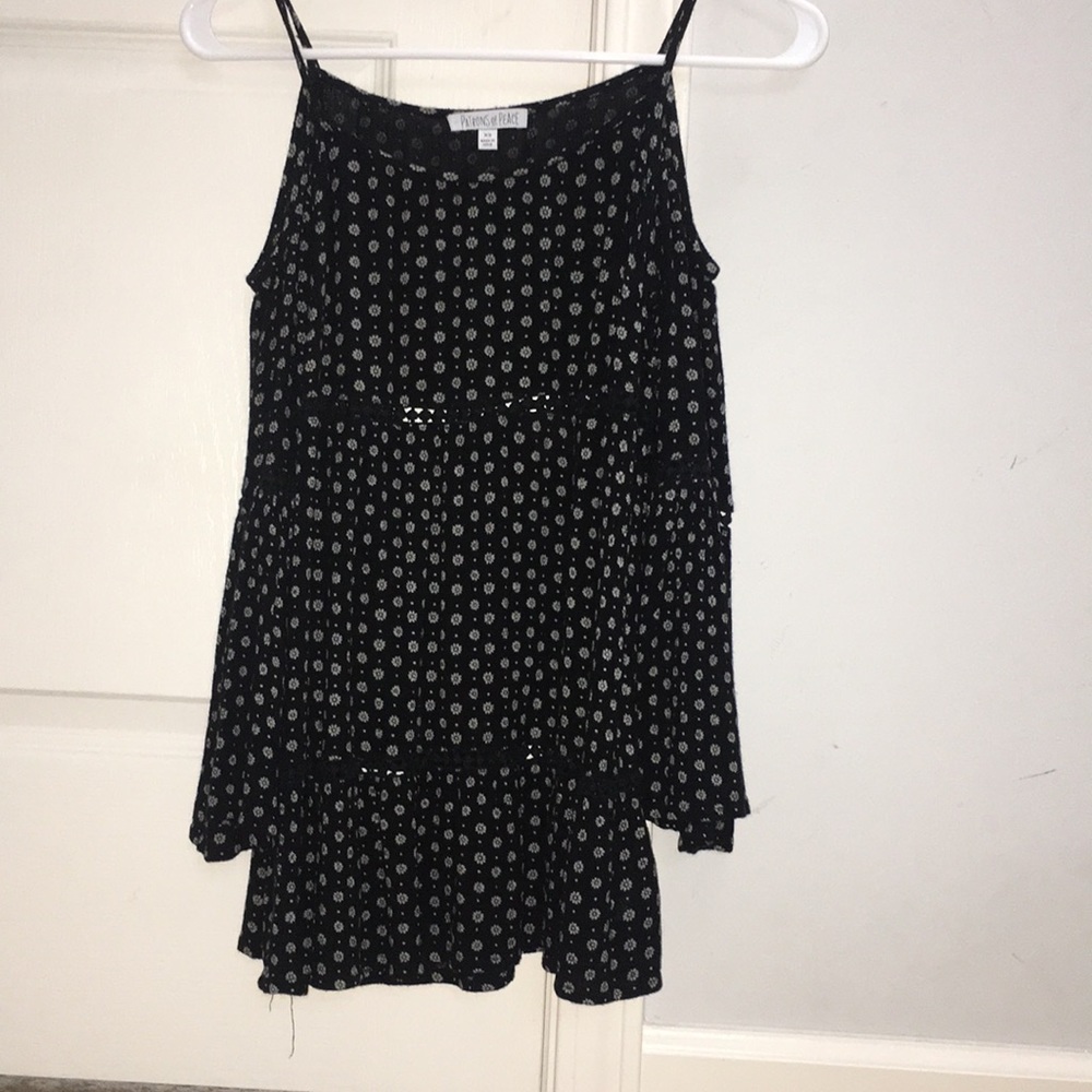 cold shoulder shirt
